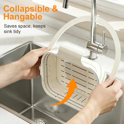 🎁2026 New Arrivals 50% OFF🍅Collapsible Faucet-Hanging Sink Strainer Basket