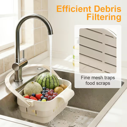 🎁2026 New Arrivals 50% OFF🍅Collapsible Faucet-Hanging Sink Strainer Basket