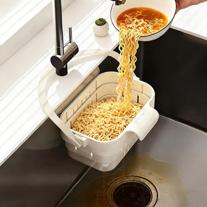 🎁2026 New Arrivals 50% OFF🍅Collapsible Faucet-Hanging Sink Strainer Basket